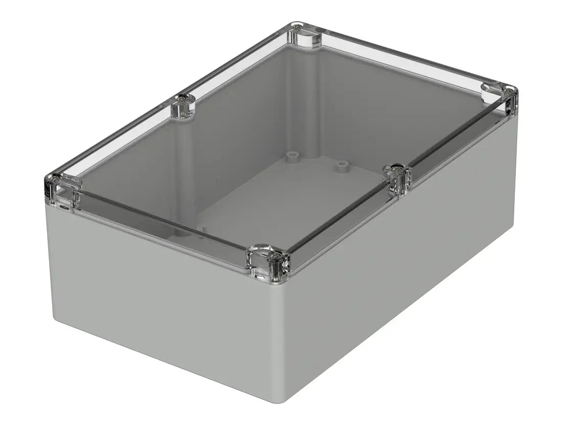 Bopla Euromas Enclosure M2401G, 160×240×90 mm, clear transparent lid